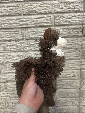 Brown Plush Llama/Alpaca Stuffed Animal - Soft Fuzzy Toy Douglas 11” tall